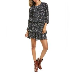 ZADIG & VOLTAIRE ROOKA MINI SEASON MINI DRESS IN BLACK Women’s Size Small